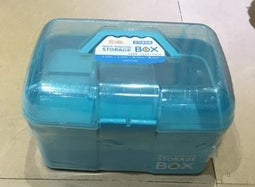 Multifunctionele organizer - Opbergkoffer met handvat en uitneembaar dienblad - 10,63" L x 7,48" B x 6,5" H