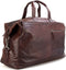 Leren Weekendtas - Atlanta - Donker Bruin
