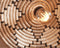 GOOD&MOJO Plafonniere Andros - Naturel/Zwart - Ø45cm - Scandinavisch