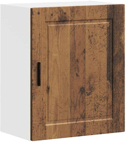 vidaXL - Keukenwandkast - Porto - bewerkt - hout - oud - houtkleurig