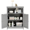 Coast Badkamerkast - Dubbele Deur - Open Plank - 60 x 30,5 x 80 cm - Grijs