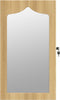 vidaXL - Sieradenkast - met - spiegel - wandgemonteerd - 37,5x10x67 - cm