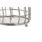Bestekmand Home ESPRIT Zilverkleurig Metaal 11.5 x 11.5 x 15.5 cm