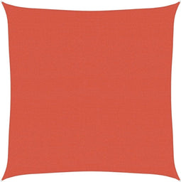 vidaXL - Zonnezeil - 4,5x4,5 m - HDPE - terracotta