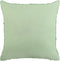 RHOEO - Sierkussen - Lichtgroen - 45 x 45 cm - Katoen