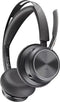 Poly Voyager Focus 2 UC - Hoofdtelefoon - Draadloos Bluetooth 5.1 - Zwart