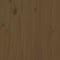 vidaXL - Wandkast - 80x30x30 - cm - massief - grenenhout - honingbruin