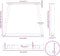 vidaXL - Eettafelpoten - 2 - st - V-vormig - 70x(72-73,3) - cm - staal - antraciet