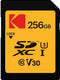 Kodak EKMSD256GXC10HPRK - SDXC Geheugenkaart 256GB - Leessnelheid tot 100MB/s - Schrijfsnelheid tot 85MB/s