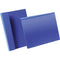 Durable documentenhouder, met vouw, voor ft A4, liggend, blauw, doos van 50 stuks