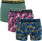 JACCOLOR LEAVES TRUNKS - Boxershorts - 3-pack met allover print - Surf the Web (3 stuks)