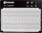 TRU COMPONENTS 0165-40-1-32022B Breadboard Totaal aantal polen 1800 (l x b x h) 114.3 x 186.2 x 8.4 mm 1 stuk(s)