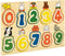 Bambolino Toys Nijntje - Houten cijferpuzzel - 9 chunky cijfers - vanaf 1 jaar