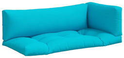 vidaXL - Palletkussens - 3 - st - oxford - stof - turquoise
