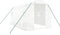 vidaXL - Tuinkas - met - stalen - frame - 8 - m² - 4x2x2 - m