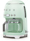 SMEG DCF02PGEU - Filterkoffiemachine - 10 koppen - Watergroen