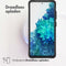 iMoshion Hoesje Geschikt voor Samsung Galaxy S20 Hoesje Shockproof - iMoshion Rugged Hybrid Carbon Case - zwart