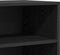 vidaXL - Dressoir - Zwart - Eiken - 57x35x70 - cm - Kunststof - Hout