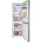Wisberg WBKVC185CZ - Koel-vriescombinatie - No Frost 327L - Zilver