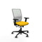 Haches Traslack Piqueras y Crespo 2D036G0 - Bureaustoel - Verstelbare hoogte en armleuning - Geel