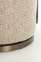 Light & Living Fauteuil Kemena - Crème