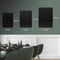 Europel krijtbord zonder lijst – muurdecoratie – tekenbord - 60x110cm