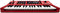 Akai Professional MPC Key 37 - Standalone Productie Synthesizer - Wi-Fi Bluetooth Touchscreen - Rood wit
