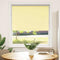 vidaXL - Rolgordijn - verduisterend - 110x150 - cm - stofbreedte - 105,7 - cm - geel