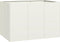 vidaXL - Plantenbak - 120x80x80 - cm - staal - wit