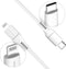 imoshion Kabel - Geschikt voor Lightning naar USB C - 1 meter - Oplader Kabel geschikt voor Apple iPhone 11/12/13/14 - Wit