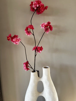 Prunus malaga spray 84cm rood/roze