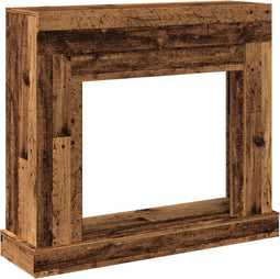 vidaXL - Haardombouw - 100x30x87,5 - cm - bewerkt - hout - oud - houtkleurig