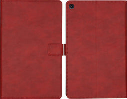 iMoshion Tablet Hoes Geschikt voor Samsung Galaxy Tab A 10.1 (2019) - iMoshion Luxe Tablethoes - Rood