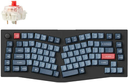 Keychron V10 Max - Mechanisch Toetsenbord - QMK/VIA Gateron Jupiter Red - Qwerty US - Zwart
