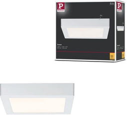 Paulmann Lunar - LED-paneel 225x225mm 12,5W 1140lm 3000K - Wit mat