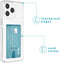 iMoshion Hoesje Geschikt voor iPhone 14 Pro Max Hoesje Met Pasjeshouder - iMoshion Softcase Backcover met pashouder - Transparant