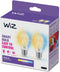 WiZ Filament A60 E27 - Losse Lamp - Wi-Fi BLE 60W 806lm (2 stuks)