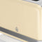 Swan 19020 - Retro Broodrooster - 4-Slot met ontdooifunctie - Creme