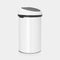 Brabantia Touch Bin - Prullenbak - 60 l - Soft-Touch sluiting - Wit