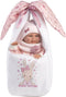 Llorens full body babypop meisje Nica met draagtas en speen 40 cm