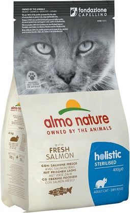 Almo Nature Holistic Droogvoer voor Gesteriliseerde Katten - Zalm 2kg