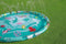 Bestway Waterspeelmat - Opblaasbare Randen met Sproeisysteem - Onderwaterprint - 165 x 165 CM - Blauw
