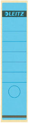 Rugetiket leitz 62x285mm zelfkl blauw