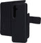 Mobiparts Galaxy S25 - 2 in 1 Wallet Case - Echt leer met uitneembare backcover - Zwart