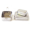 Lunchbox - RVS - 3 bakjes in 1