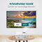 Spoused Beamer - Full-HD - 10.000 Lumen - WiFi Streaming - Wit