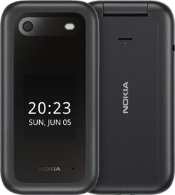 Nokia 2660 Flip 7,11 cm (2.8") 123 g Zwart Basistelefoon