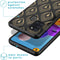 iMoshion Hoesje Geschikt voor Samsung Galaxy A21s Hoesje Siliconen - iMoshion Design hoesje - Goud / Gold Peacock Feather