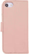 Accezz Hoesje Geschikt voor iPhone 6 / 6s / 7 / 8 / SE (2020) / SE (2022) Hoesje Met Pasjeshouder - Accezz Wallet Softcase Bookcase - Roze