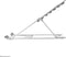 Neomounts NSLS085SILVER - Laptopstandaard - 6 hoogteposities - Zilver